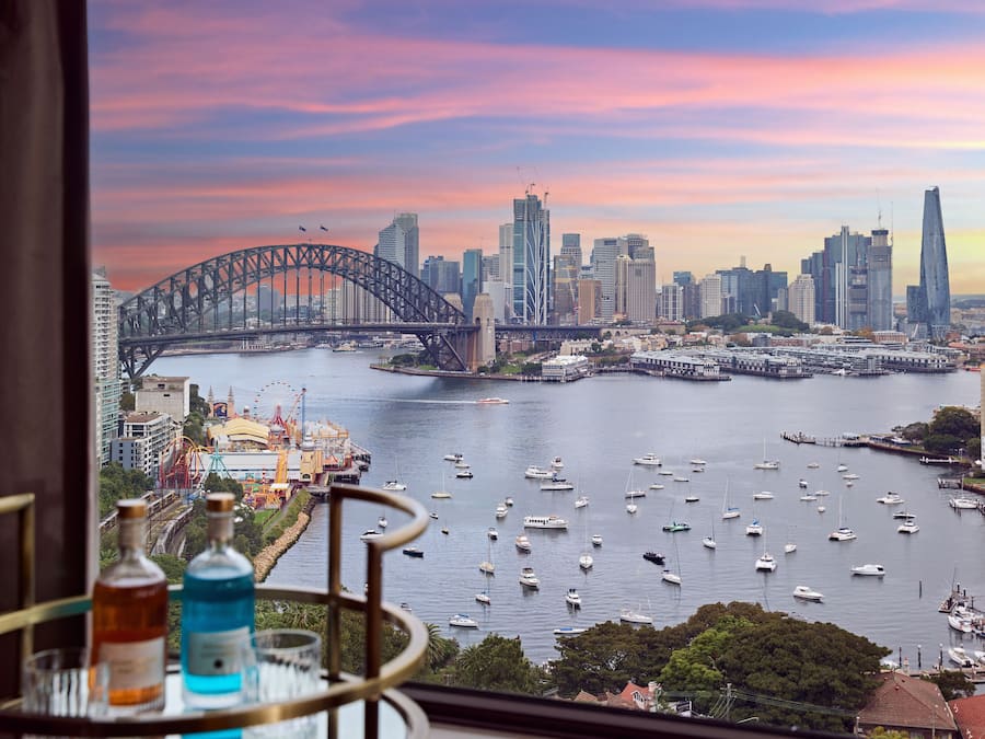 Suíte standard, 1 cama King, vista para o porto | Vista do quarto