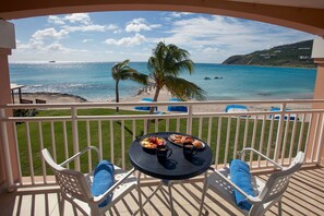 Double Room, 2 Double Beds, Beachside | View from room