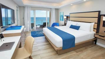 Pillow-top beds, in-room safe, desk, blackout curtains