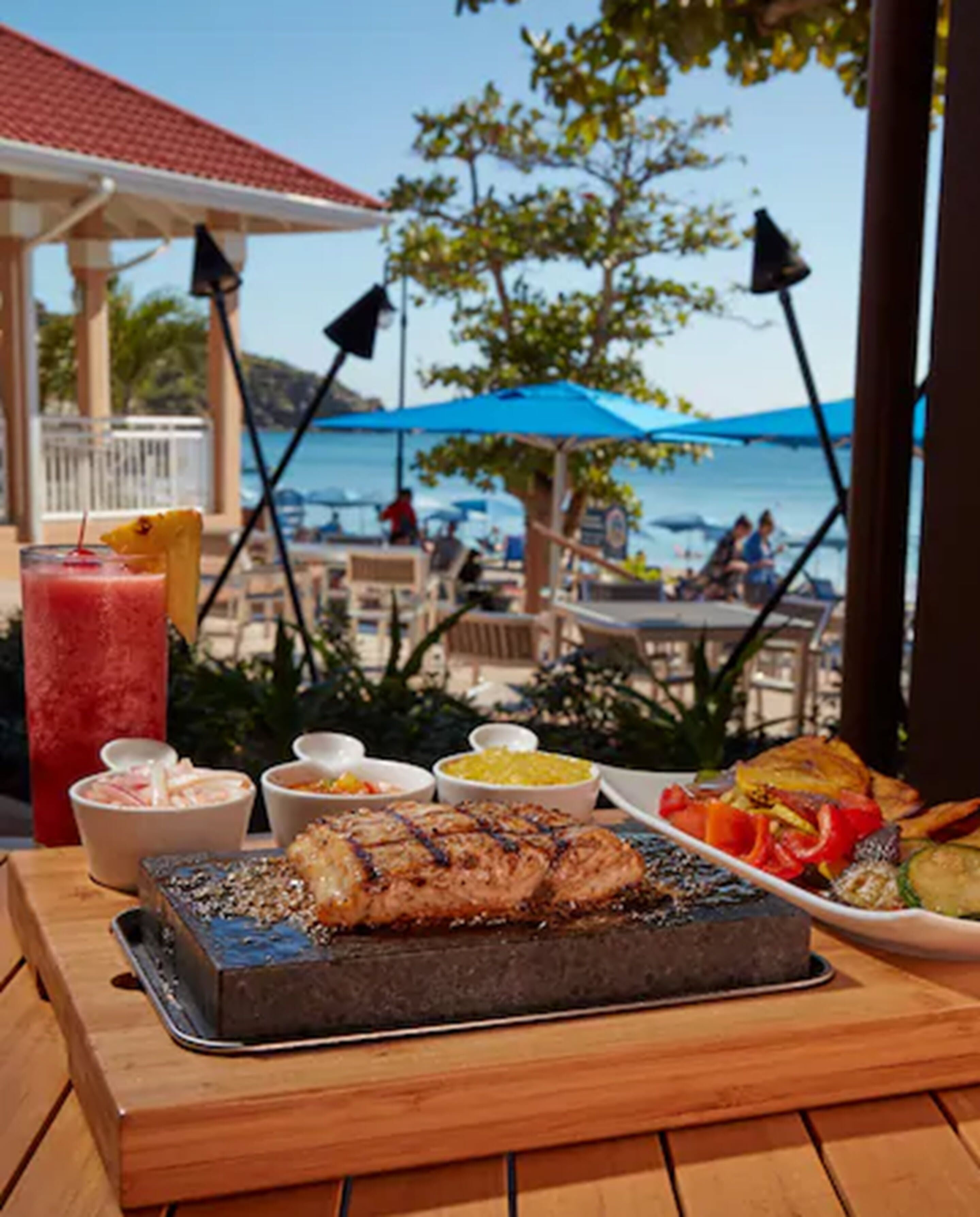 3 restaurants, breakfast, lunch, dinner served; italian cuisine