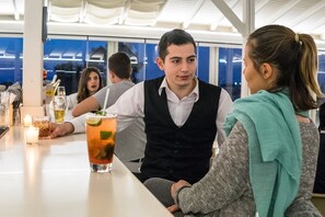 Poolside bar