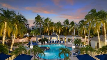 Outdoor pool, open 7:00 AM to 11:00 PM, pool cabanas (surcharge)