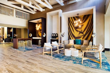 Hotel entrance and lobby at DoubleTree Resort by Hilton Grand Key - Key West