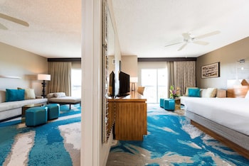 40-inch LED TV with cable channels, TV, pay movies at DoubleTree Resort by Hilton Grand Key - Key West