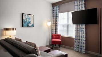 55-inch LCD TV with satellite channels, TV