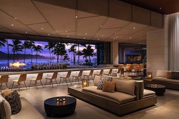 Hotel entrance and lobby at The Ritz-Carlton O