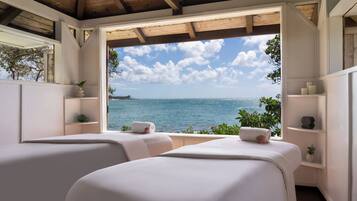 Couples treatment room(s), steam room, body treatments, hydrotherapy