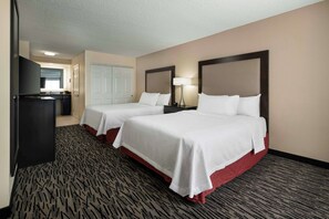 Individually furnished, desk, laptop workspace, iron/ironing board