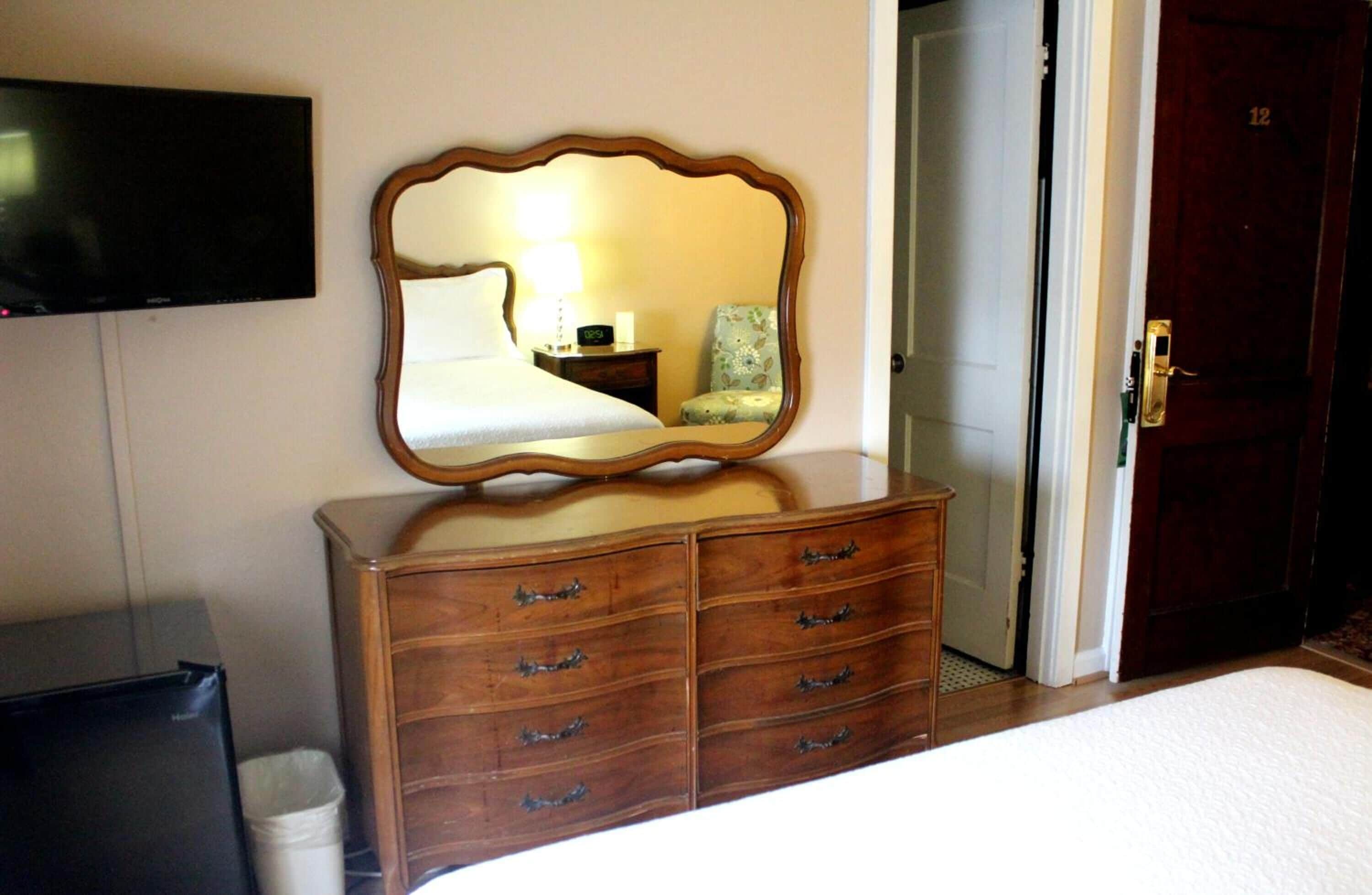 individually decorated, individually furnished, iron/ironing board