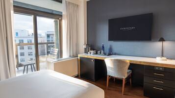 In-room safe, desk, blackout drapes, iron/ironing board