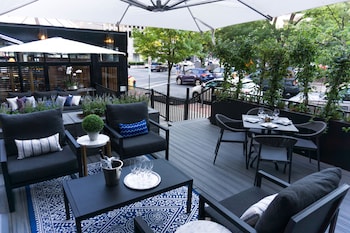 Patio, balcany or terrace at The St. Gregory Hotel