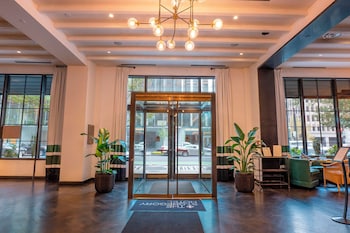 Lobby lounge at Eurostars Saint Gregory Dupont Circle Georgetown