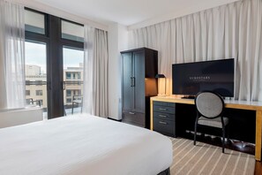 Coffres-forts dans les chambres, bureau, rideaux occultants