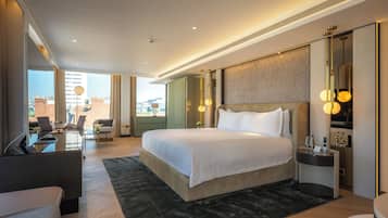 Penthouse (London Eye View) | Sängtillbehör av högsta kvalitet och minibar