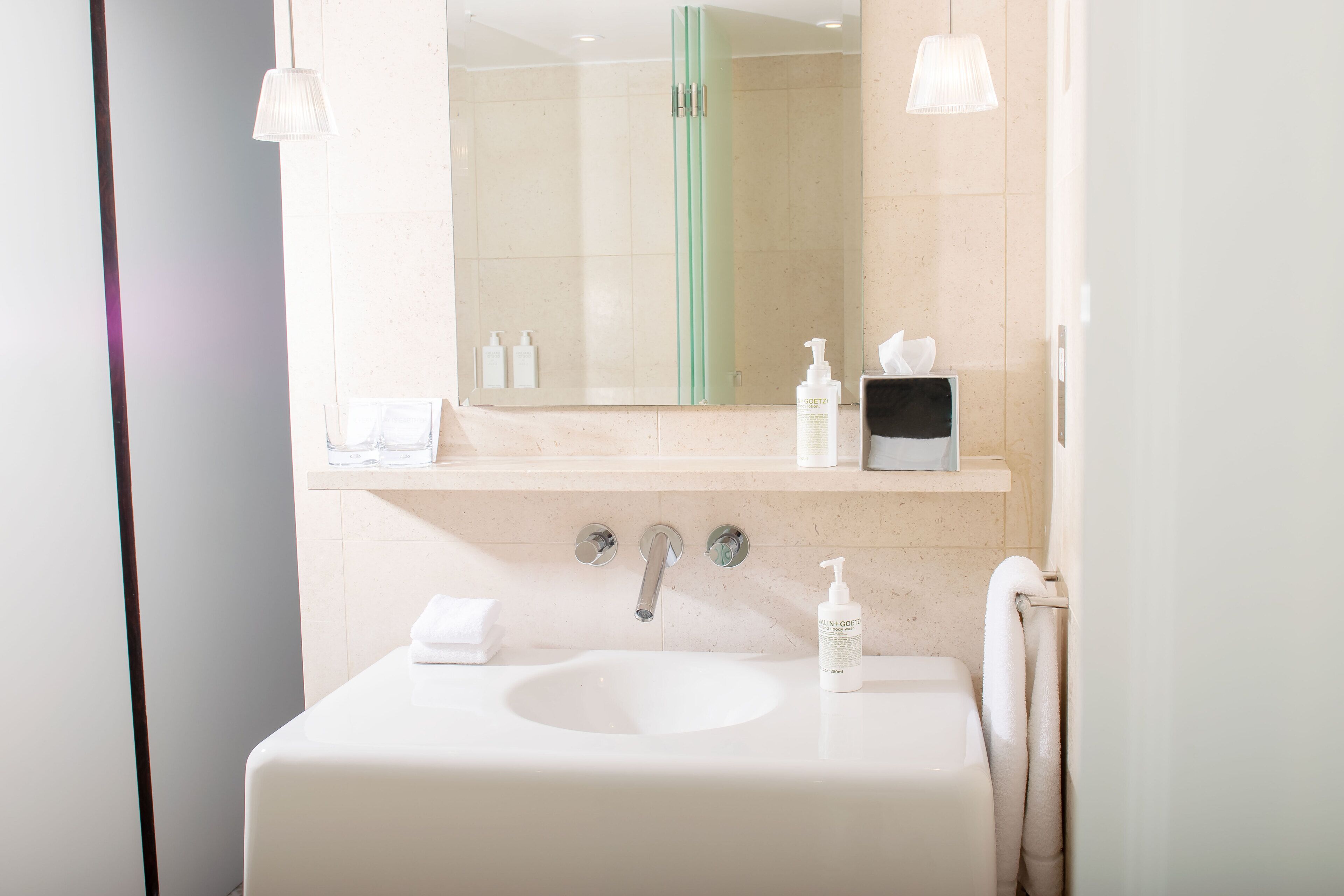 standard room, 1 queen bed | bathroom | designer toiletries, hair dryer, bathrobes, slippers