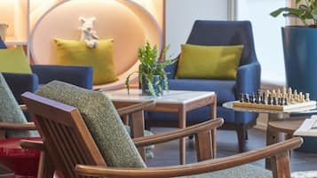 Sala de estar en el lobby