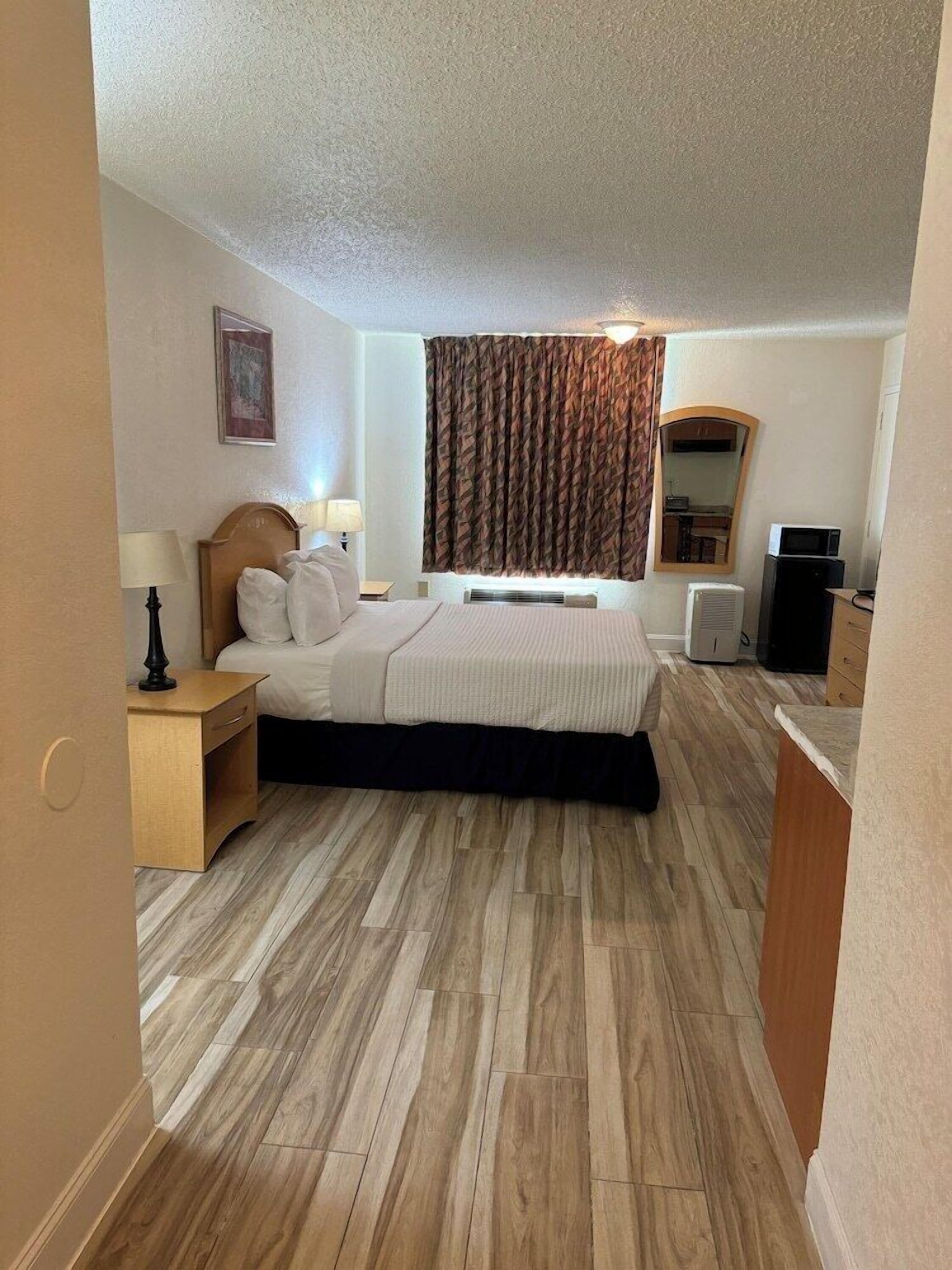 In-room safe, desk, blackout curtains, iron/ironing board