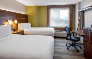 Standard Room, 2 Double Beds | Premium bedding, in-room safe, desk, blackout drapes - Holiday Inn Express New Orleans Downtown by IHG (New Orleans)