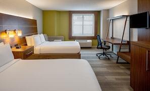 Standard Room, 2 Double Beds, Accessible (Accessible Tub) | Premium bedding, in-room safe, desk, blackout drapes - Holiday Inn Express New Orleans Downtown by IHG (New Orleans)