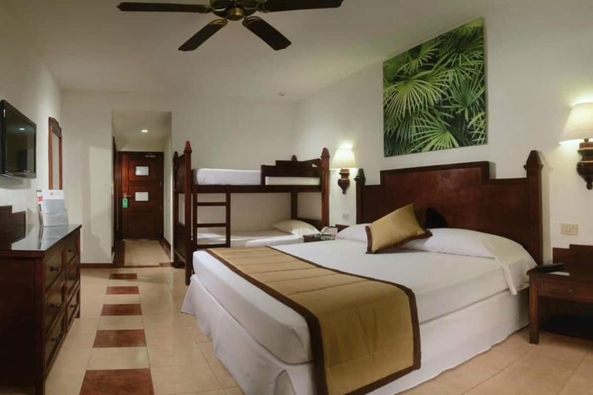 Minibar, in-room safe, blackout drapes, free cribs/infant beds