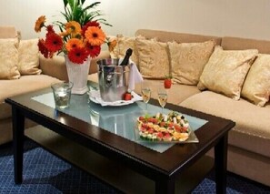65-cm TV with satellite channels, pay movies