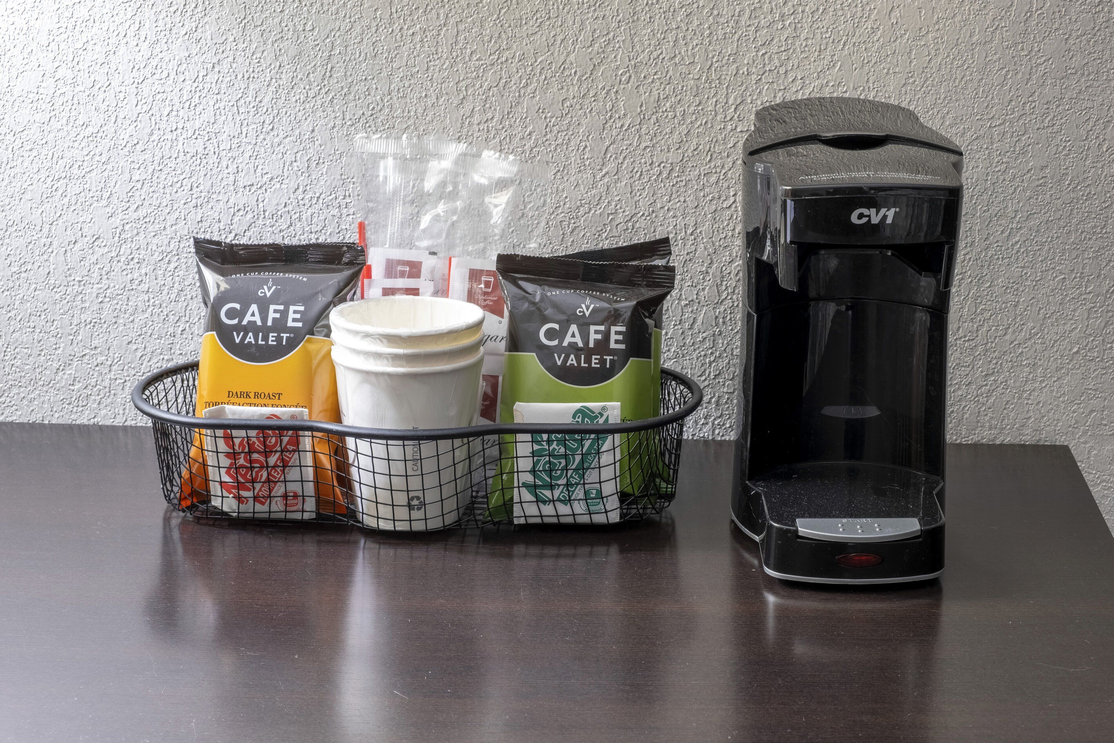 desk, laptop workspace, blackout curtains, iron/ironing board