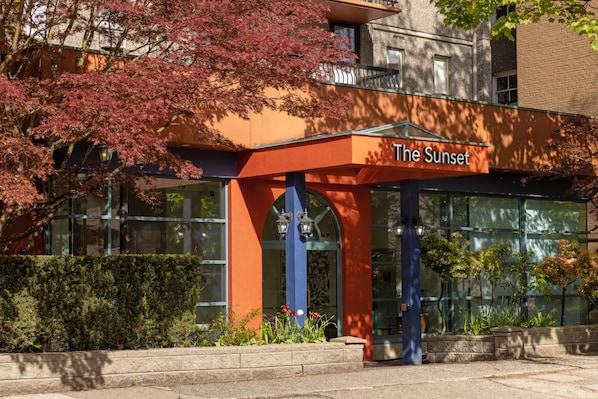 Façade de lâhĂ©bergement