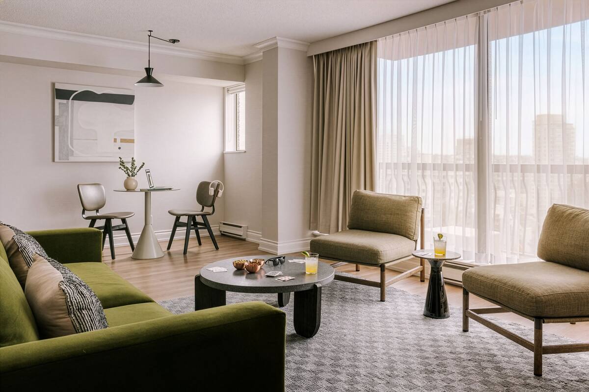슈피리어 스위트, 퀸사이즈침대 1개 및 소파베드 | 다리미/다리미판, 무료 WiFi, 침대 시트