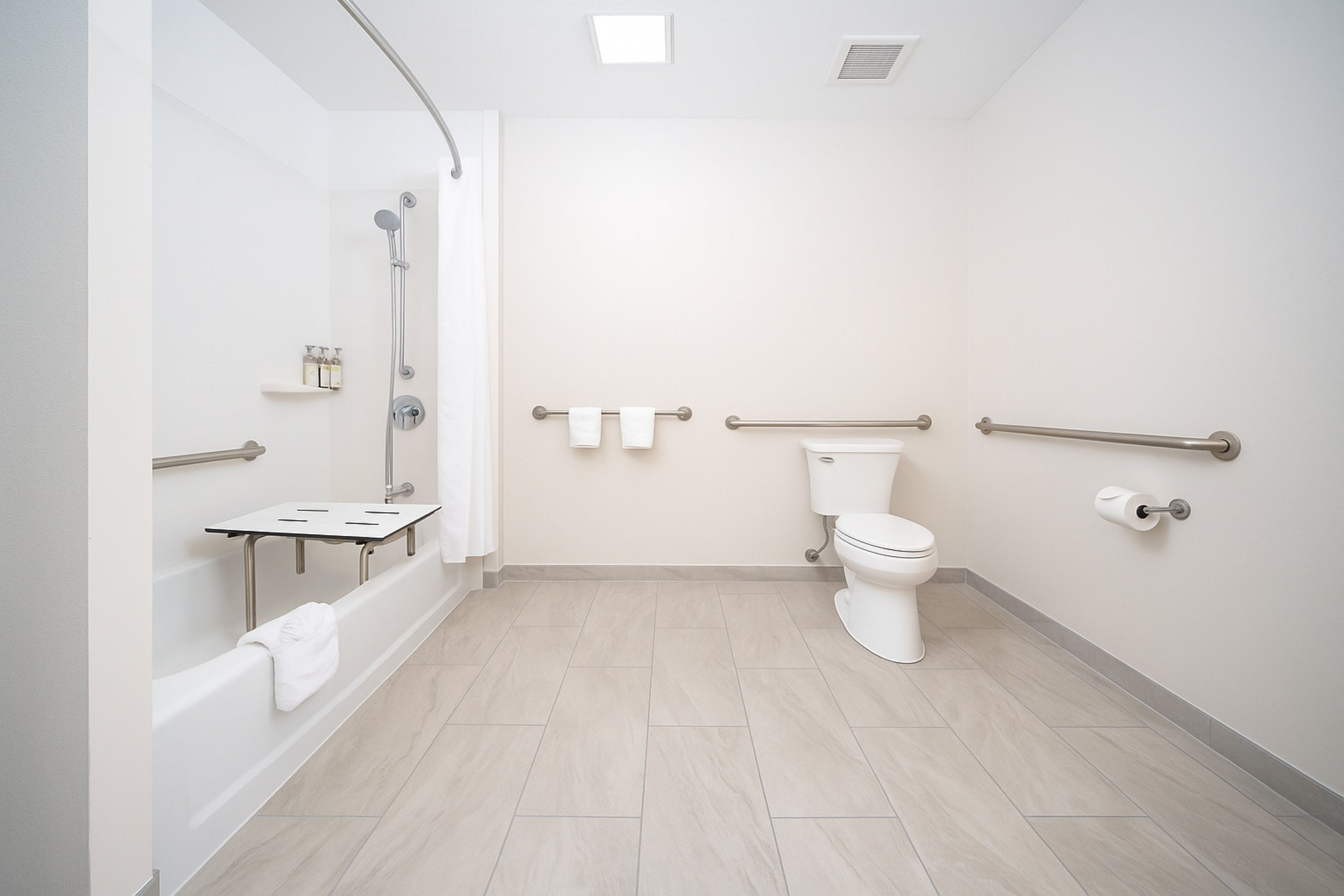 Free toiletries, hair dryer, towels, soap