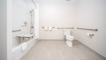 Free toiletries, hair dryer, towels, soap