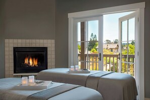 Behandlungsräume für Paare, Whirlpool, Körperbehandlungen, Aromatherapie