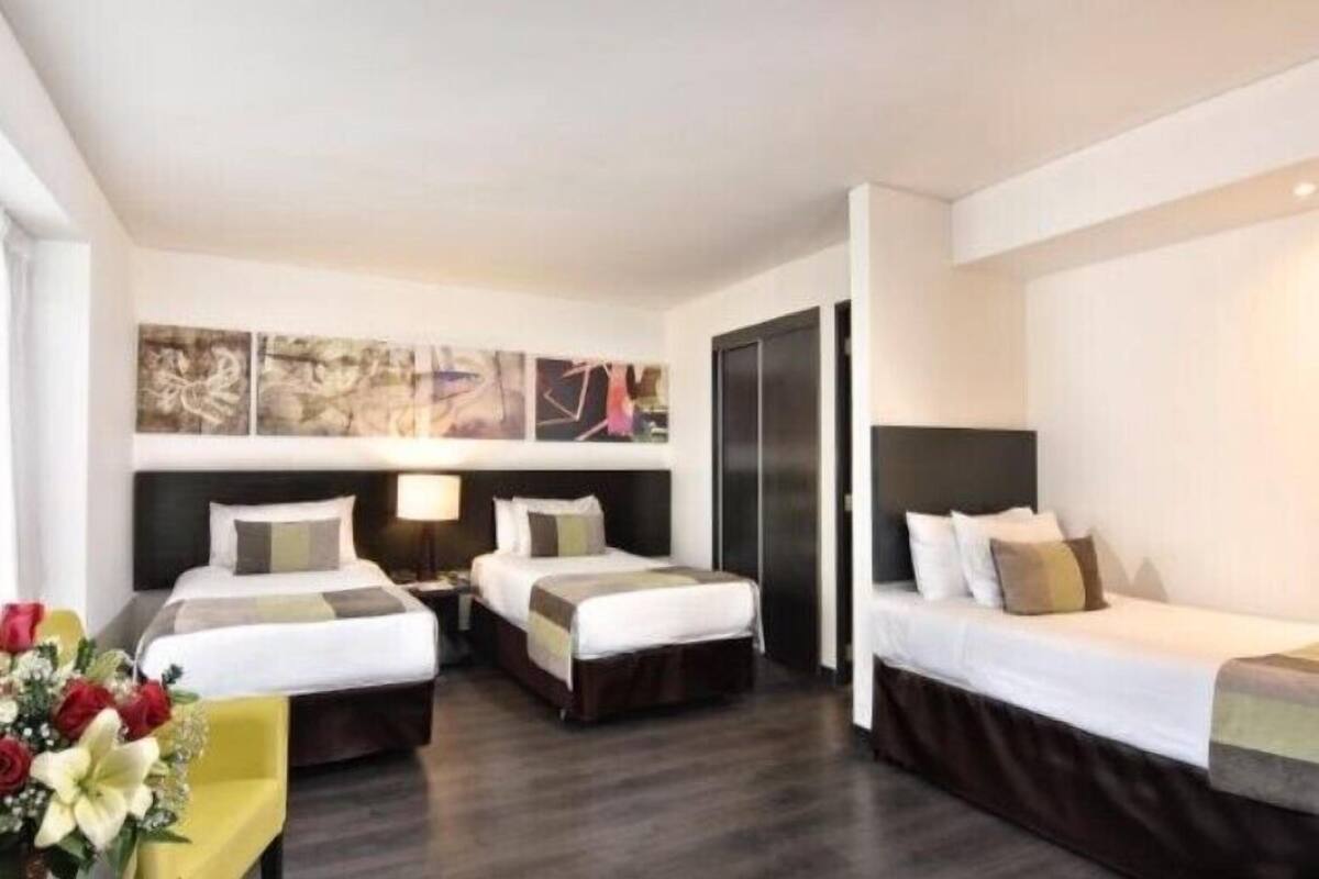 Junior Room, 3 Twin Beds | Minibar, in-room safe, desk, soundproofing