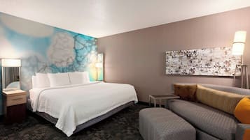 Ropa de cama de alta calidad y escritorio