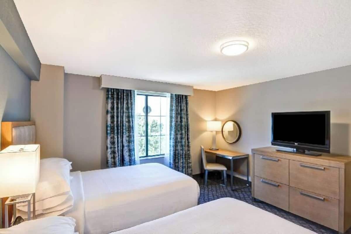 In-room safe, desk, blackout curtains, iron/ironing board