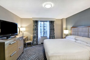 In-room safe, desk, blackout curtains, iron/ironing board