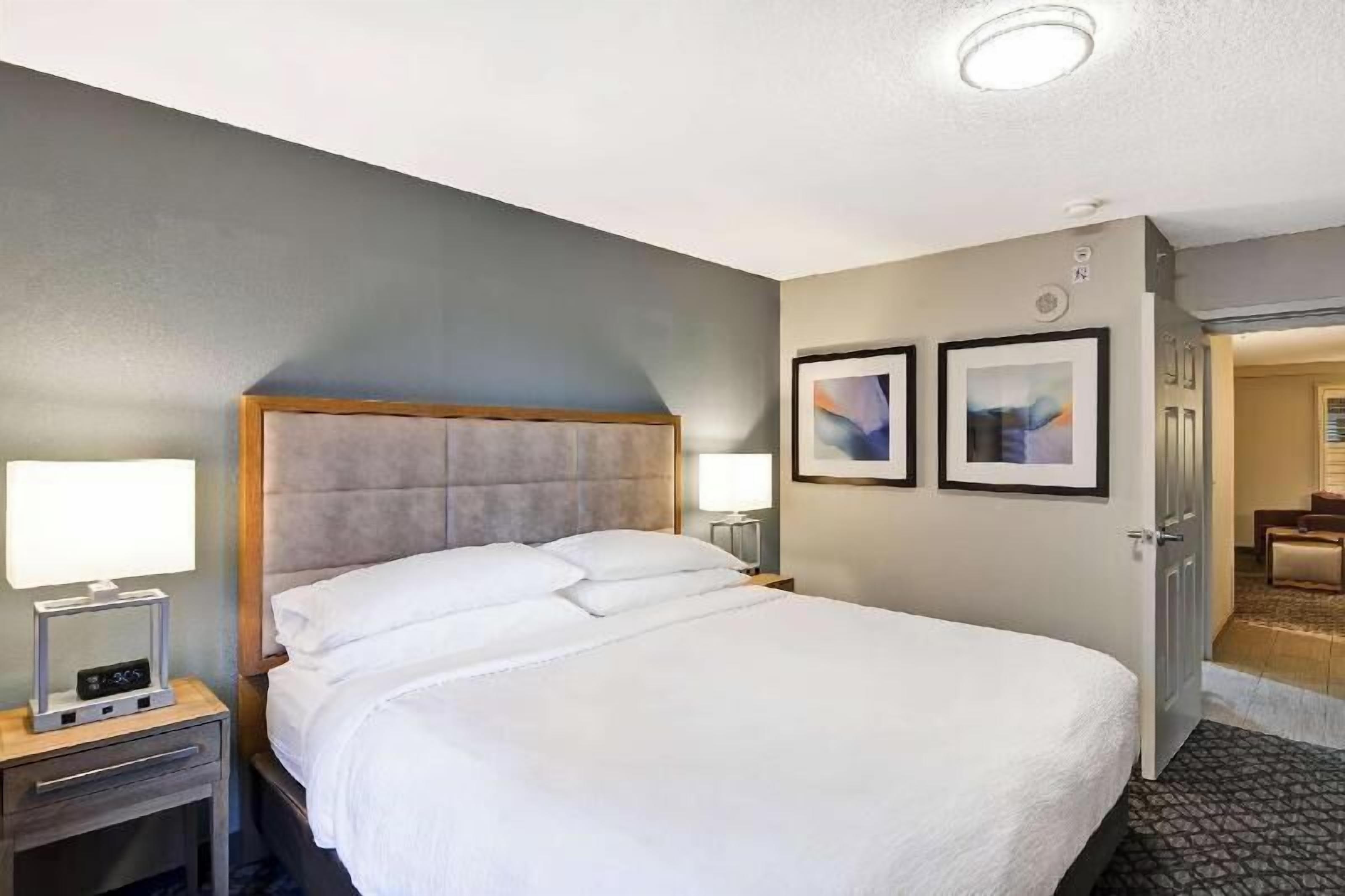 In-room safe, desk, blackout curtains, iron/ironing board