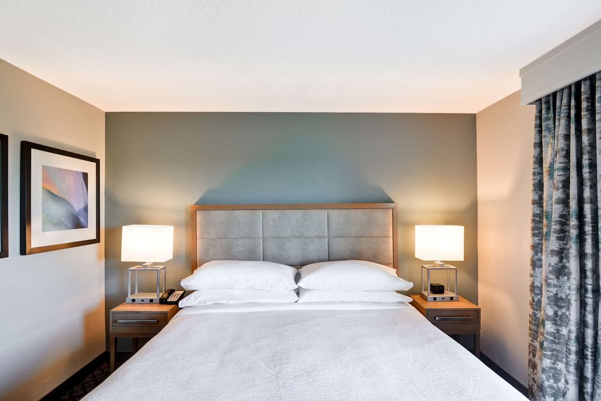 In-room safe, desk, blackout curtains, iron/ironing board