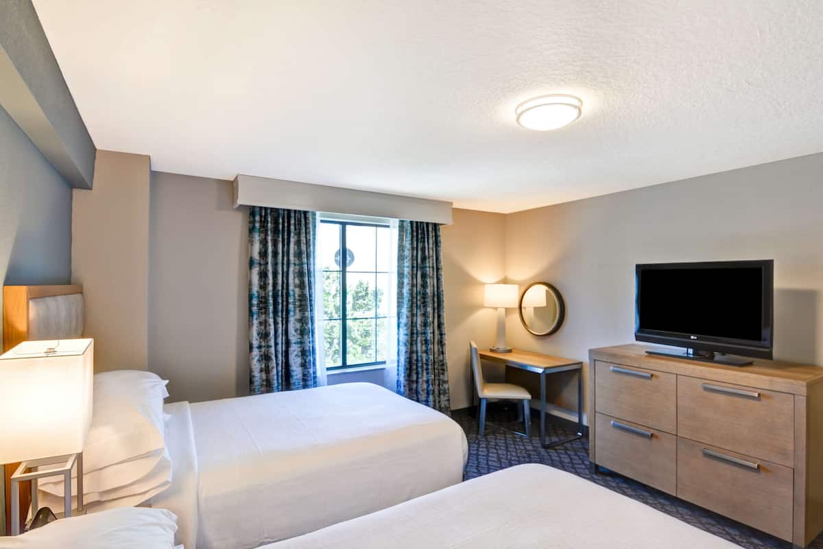 In-room safe, desk, blackout curtains, iron/ironing board