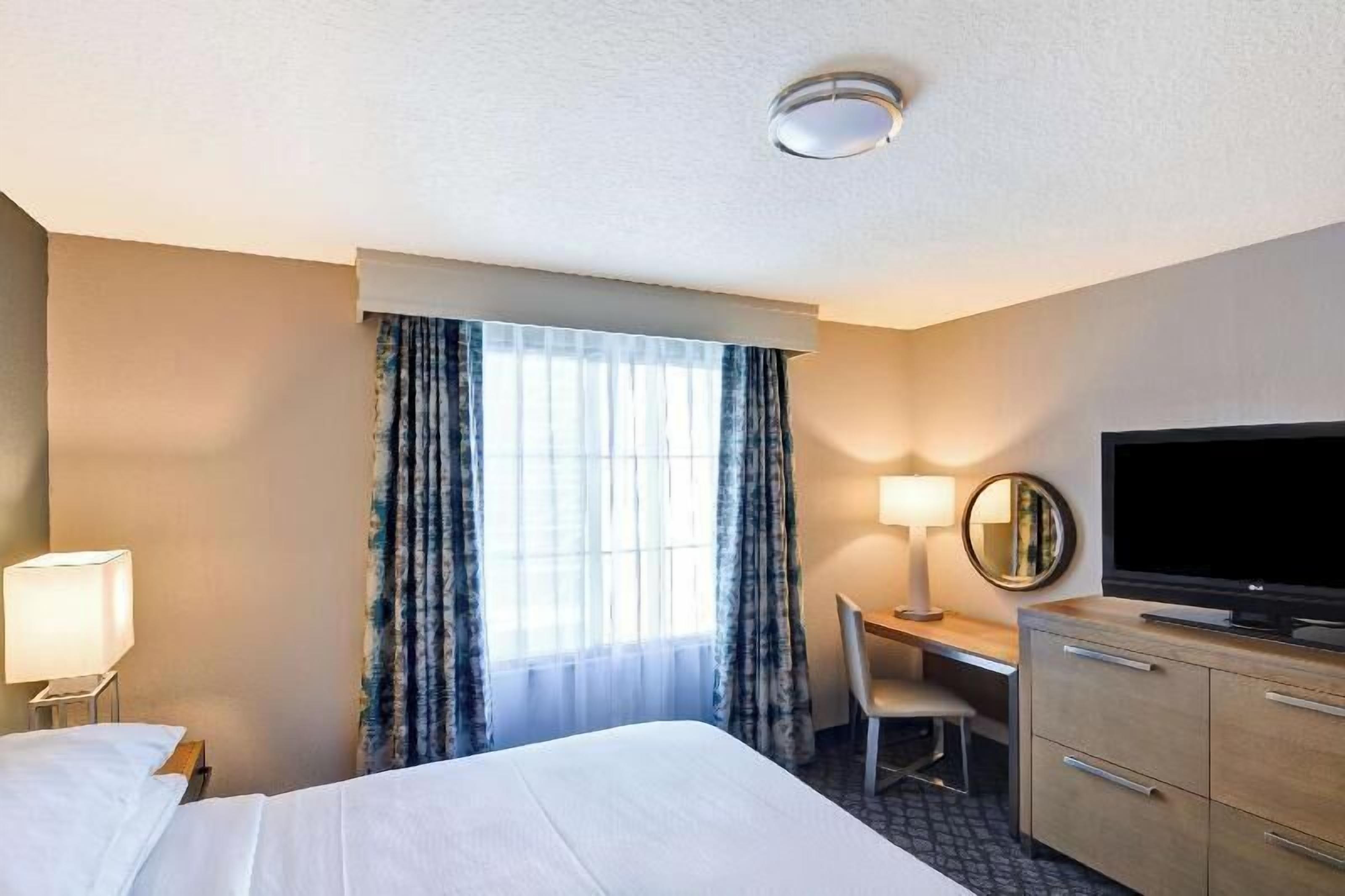 In-room safe, desk, blackout curtains, iron/ironing board