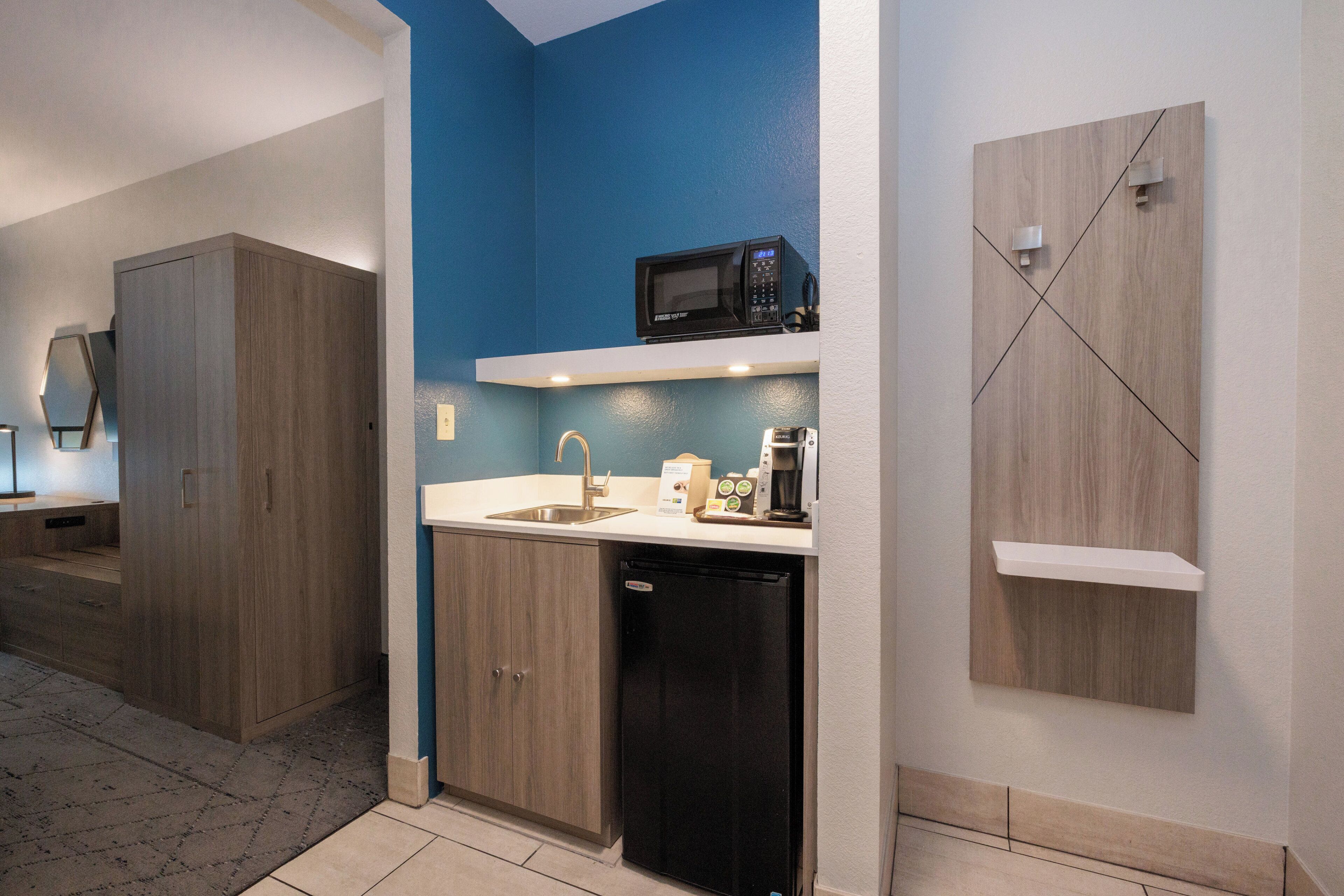 standard room, 2 queen beds | 1 bedroom, in-room safe, desk, blackout curtains