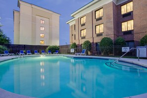 Seasonal outdoor pool