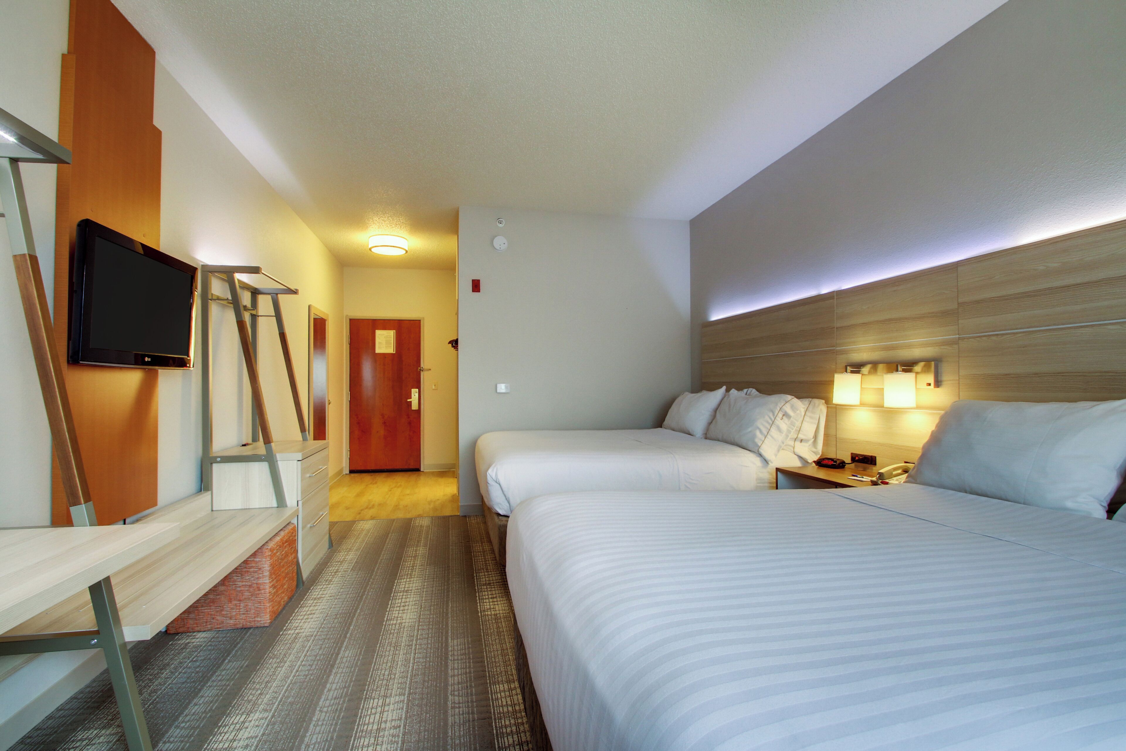 Standard Room, 2 Queen Beds | Desk, iron/ironing board, free cots/infant beds, rollaway beds