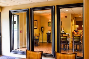 Lobby sitting area
