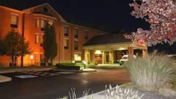 Front of property – evening/night