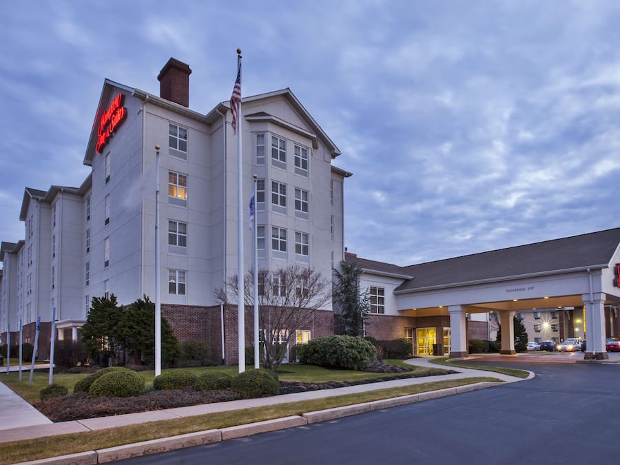 Front of property – evening/night