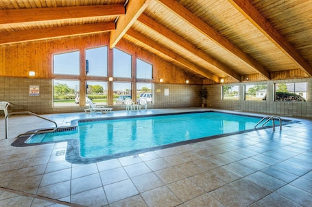 Indoor pool. AmericInn by Wyndham Blue Earth