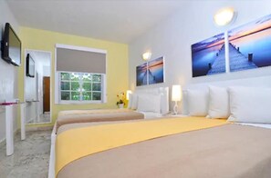 Standard Room Two Beds | 1 bedroom, in-room safe, desk, laptop workspace