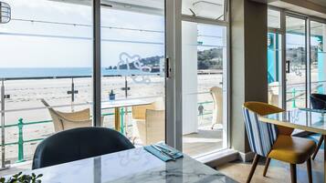 Blick von der Unterkunft