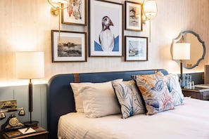 Classic Double or Twin Room, Sea View | In-room safe, iron/ironing board, free WiFi, bed sheets