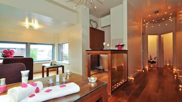 Body treatments, aromatherapy, hot stone massages, body wraps